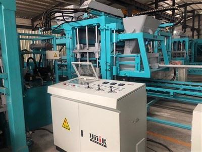 Meaisín Déanamh Bloc Hollow Coincréite India